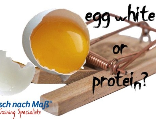 Hüte dich vor Falschen Freunden: „Low Carb Ernährung mit „Egg White“