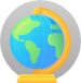 EnM Icon rund: Globus